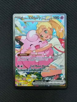 Pokemon TCG Lillie's Clefairy EX Ascended Heroes (280/217) SIR Near Mint - Image 1