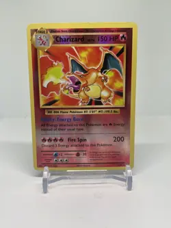 Pokemon TCG Charizard Evolutions 11/108 Reverse Holo Rare HP - Image 1