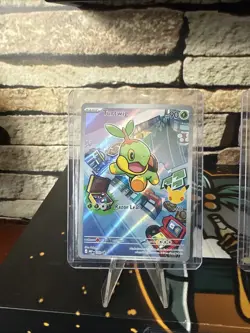 Pokemon First Partner Illustration Collection - Chimchar Turtwig Piplup …5 IR 🔥 - Image 2