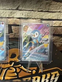 Pokemon First Partner Illustration Collection - Chimchar Turtwig Piplup …5 IR 🔥 - Image 4