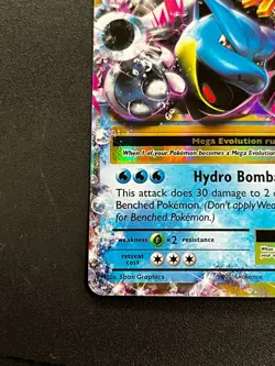 Mega Blastoise EX 22/108 - XY Evolutions Ultra Rare Pokemon TCG Card NM - Image 2