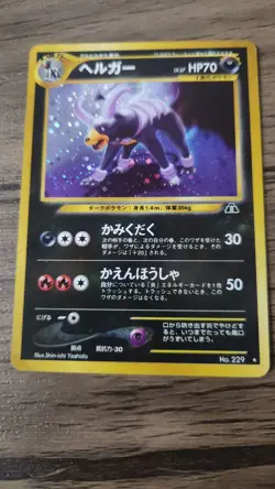 Houndoom 229 Crossing the Ruins Holo (Japanese) Pokemon TCG HP - Image 1