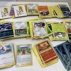 Pokemon Bulk Commons And Card Sleeves Mixed Lot 400+ TCG - Image 3