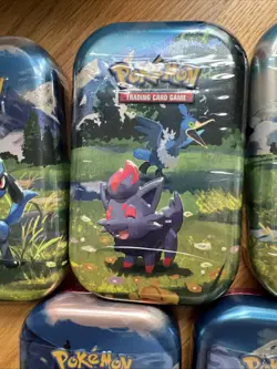 Pokemon Trading Card Mini Tin x 5 Job Lot New And Sealed - Image 2