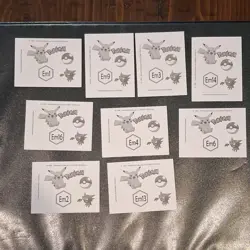 Nintendo Pokemon 1995 Vintage Trading Card Lot - 9 Cards Charizard, Pikachu - Image 2