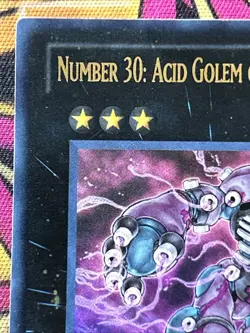 Number 30 Acid Golemn JUMP-EN059 MP Ultra Rare Limited Edition Yu-Gi-Oh - Image 2