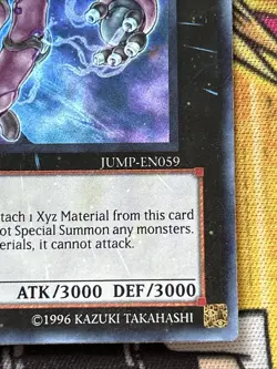 Number 30 Acid Golemn JUMP-EN059 MP Ultra Rare Limited Edition Yu-Gi-Oh - Image 4