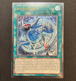 EU PRINT Invocation OP06-EN003 Ultimate Rare OTS Tournament Pack 6 OP06 YuGiOh - Image 1