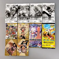 One Piece TCG Booster Pack OP-15 Adventure On Kami’s Island etc 6Packs and 4card - Image 2
