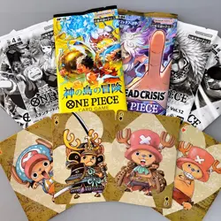 One Piece TCG Booster Pack OP-15 Adventure On Kami’s Island etc 6Packs and 4card - Image 1