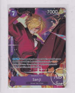 Sanji OP09-065 V2 Alt Art | NM | One Piece TCG | English - Image 1