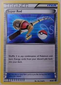 Pokemon TCG - Super Rod 20/20 - Dragon Vault - Holo Rare - English - 2012 - NM - Image 1