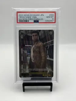 Weiss Schwarz Resistance Finn STAR WARS SW/SE39-004FOP Force Parallel PSA 10 - Image 1