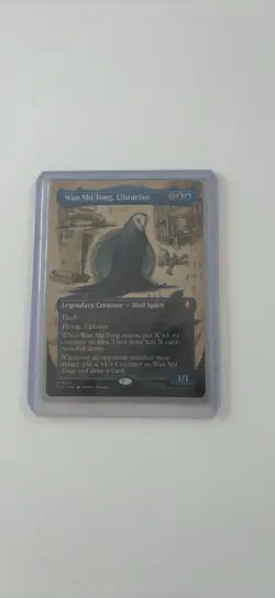 mtg wan shi tong librarian (Borderless Foil) from Avatar The Last Airbender Set - Image 3