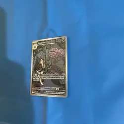 Team Rocket's Weezing Art Rare Glory of Team Rocket SV10 AR Pokemon 105/098 - Image 3