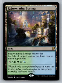 Rejuvenating Springs Commander Legends #354 Magic MTG - Image 1