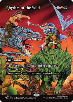 Rhythm of the Wild (FOIL) x1 - MTG PZA #12 - Image 1