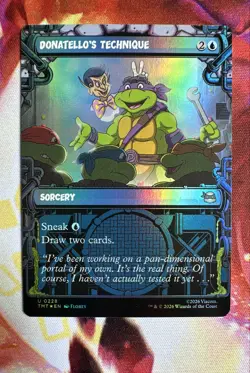 Donatello's Technique (Showcase) Teenage Mutant Ninja Turtles Foil - Image 1