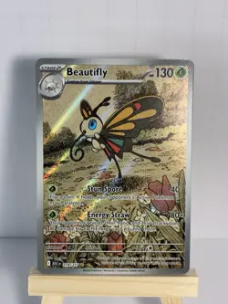 Pokemon TCG Beautifly 219/217 Ascended Heroes Illustration Rare Near Mint - Image 1