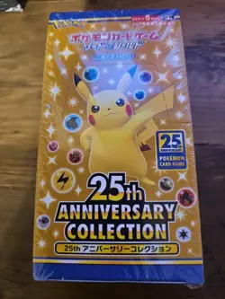 Pokemon Card Game Sword & Shield 25th Anniversary Collection Booster Box s8a New - Image 1