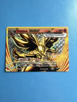Pokemon TCG Delphox BREAK 14/124 Fates Collide Rare Holo 2016 LP - Image 1