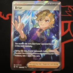 Pokemon TCG - Briar - 163/142 Stellar Crown Ultra Rare *Near Mint* - Image 2