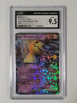 Pokemon TCG Mimikyu EX #004 Promo Scarlet & Violet CGC Grade 9.5 MINT - Image 1