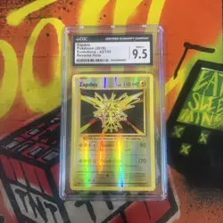 Zapdos Pokemon Evolutions 42/108 Reverse Holo CGC Mint 9.5 - Image 1