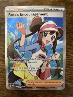 Rosa’s Encouragement 114/088 Perfect Order Illustration Rare Pokemon TCG - Image 2