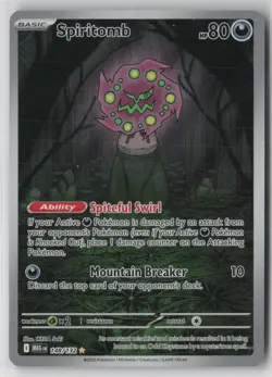 Spiritomb 148/132 Illustration Rare Mega Evolution Near Mint - Image 1