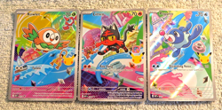 Pokemon 2026 First Partner Illustration Collection Series 1 Promo Set of 6 Cards - Image 2