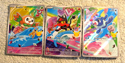 Pokemon 2026 First Partner Illustration Collection Series 1 Promo Set of 6 Cards - Image 3