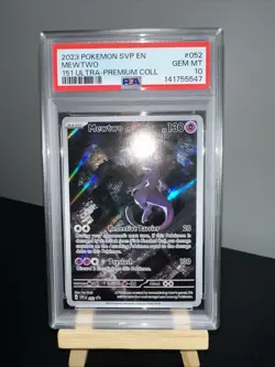 Mewtwo SVP 052 151 Ultra Premium Collection Promo Pokemon Card PSA 10 Gem Mint - Image 1