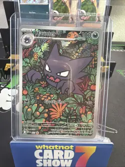 Pokemon Haunter 027 Me: Mega Evolution Promo Illustration Rare Full Art Holo - Image 1