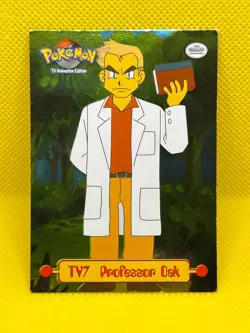 Pokemon Tcg Professor Oak TV7 Holo Foil 1999 Pokemon - Topps Series 1 - Image 1