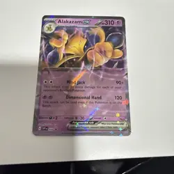 ALAKAZAM EX 050 POKEMON CARD (SVP PROMO SET) HOLO - Image 1