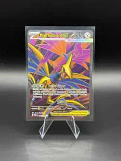 Mega Skarmory EX 106/088 Full Art Ultra Rare Pokemon Perfect Order NM - Image 1