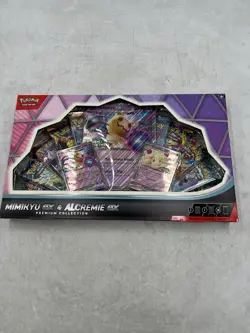 Pokemon TCG: Mimikyu ex & Alcremie ex Premium Collection Box New In Box - Image 1