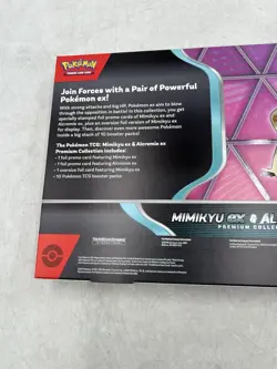 Pokemon TCG: Mimikyu ex & Alcremie ex Premium Collection Box New In Box - Image 3