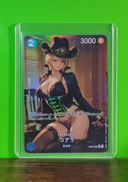 KOALA One Piece Waifu Goddess Prismatic Refractor Card CUSTOM MADE - Image 2