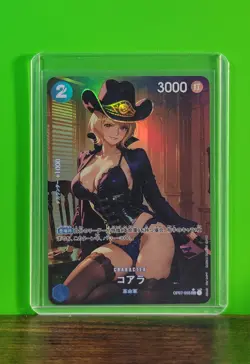 KOALA One Piece Waifu Goddess Prismatic Refractor Card CUSTOM MADE - Image 3