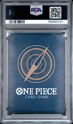 2026 ONE PIECE OP14-EB04-THE AZURE SEA'S SEVEN ALTERNATE ART RORONOA ZORO PSA 10 - Image 2