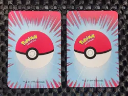 Jigglypuff And Wigglytuff Pokemon 1999 Mini Deck Poker Playing Cards 2.5x1.75in - Image 2