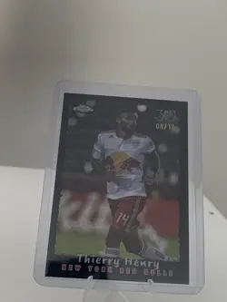 Thierry Henry MLS Topps Chrome Donut Holes /10 New York Red Bulls - Image 1