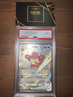 Pokemon TCG Simisear VSTAR GG37/GG70 PSA 10 - Image 1
