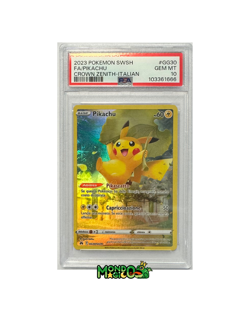 Pikachu #GG30/GG70 - Crown Zenith ITALIAN - PSA 10 GEM MINT - Galarian Gallery - Image 1
