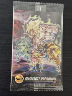 No.463 Son Goku VS Frieza/Buu 3D Dragon Ball Wafer Card Morinaga JP Sealed - Image 1