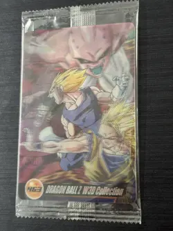 No.463 Son Goku VS Frieza/Buu 3D Dragon Ball Wafer Card Morinaga JP Sealed - Image 2