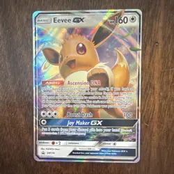 Pokemon Eevee GX SM174 Black Star Promo Holo Basic 160 HP Card - Image 1