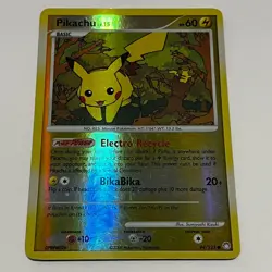 Pikachu 94/123 Reverse Holo 2007 Mysterious Treasures Pokemon Card LP - Image 1